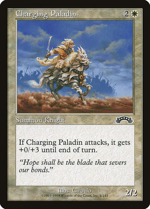 (英)突進の聖騎士 / Charging Paladin【EXO】 No.004