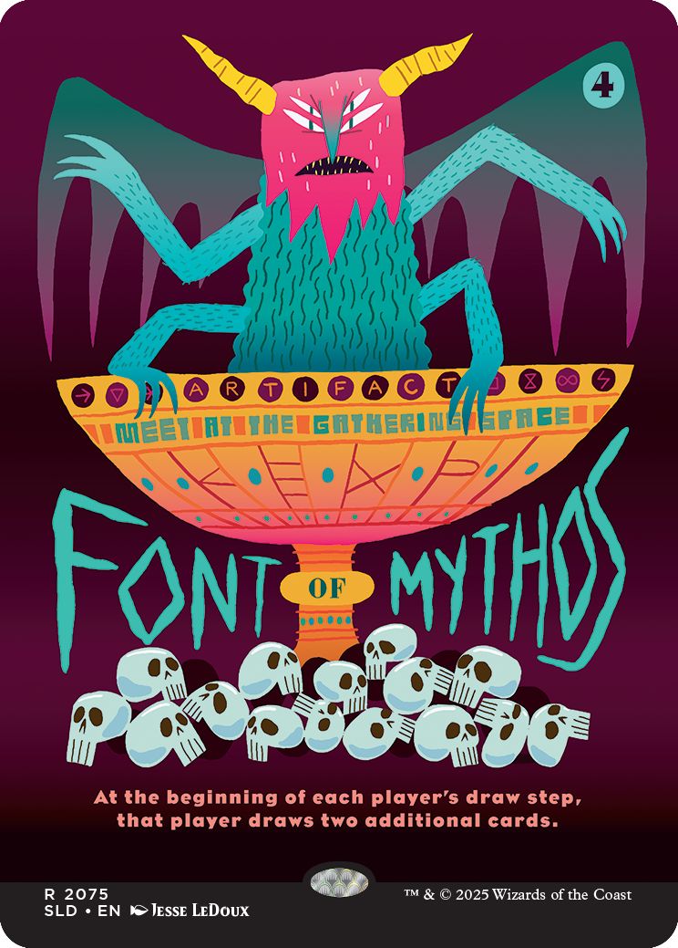 (英)神話の水盤 / Font of Mythos【SLD】 Secret Lair x KEXP: You Are Not Alone No.2075