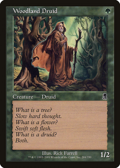 (英)森林地帯のドルイド / Woodland Druid【ODY】 No.284