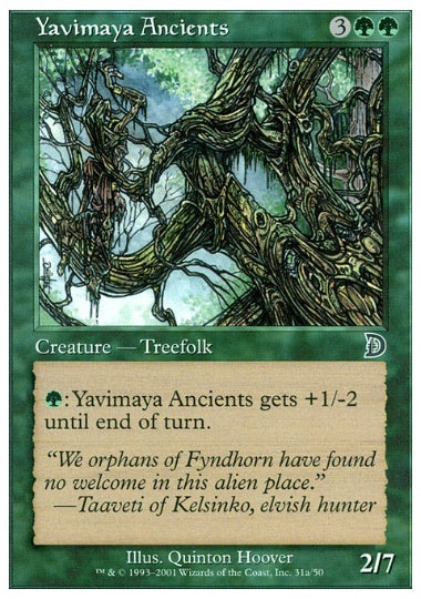 (英)Yavimaya Ancients【DM】 (木々) No.031A
