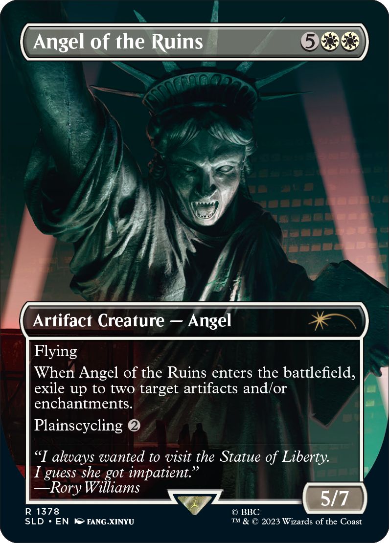 (英)遺跡の天使 / Angel of the Ruins【SLD】 Secret Lair x Doctor Who: The Weeping Angels No.1378