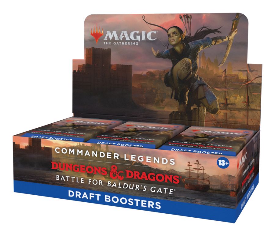 (英)統率者レジェンズ：バルダーズ・ゲートの戦い ドラフト・ブースターボックス / Commander Legends: Battle for Baldur's Gate Draft Booster Box【BOX】 ※発送方法は「ゆうパック」を選択してください。