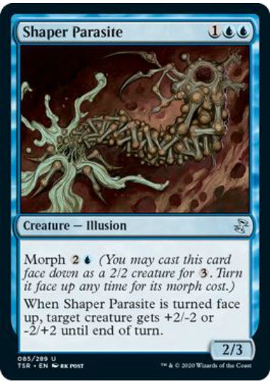 (英)【Foil】模る寄生 / Shaper Parasite【TSR】 No.085