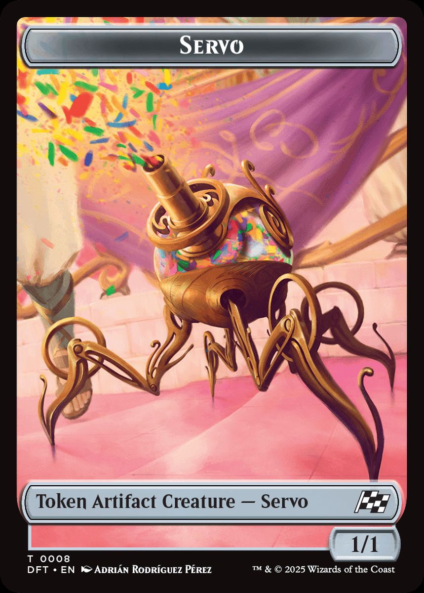 (英)霊気装置トークン / Servo Token【DFT-TOKEN】 No.008