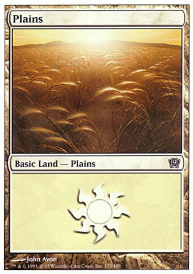 (英)平地 / Plains【9ED】 No.333