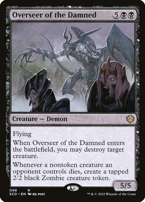 (日)忌むべき者の監視者 / Overseer of the Damned【SCD】 No.098