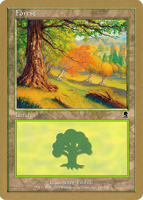 (英)森 / Forest【WC02】 World Championship Decks 2002 Sim Han How 金枠 No.142