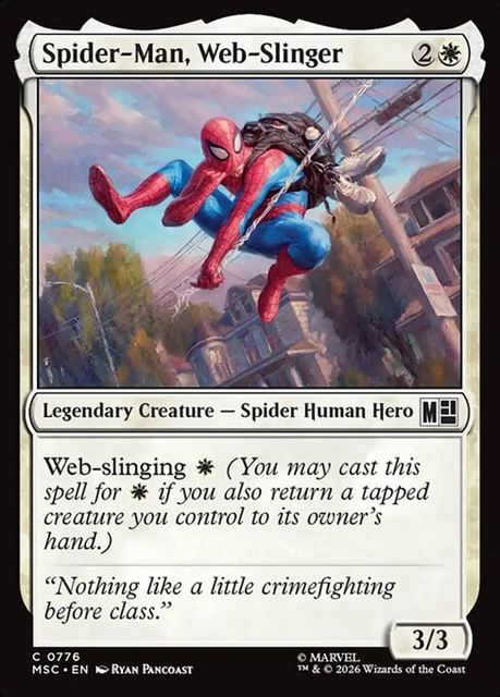 (英)ウェブスリンガー、スパイダーマン / Spider-Man, Web-Slinger【MSC】 No.776
