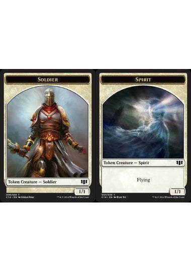 (英)兵士トークン / Soldier Token No.006 - スピリットトークン / Spirit Token【C14-TOKEN】 No.007