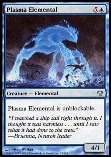 (英)プラズマの精霊 / Plasma Elemental【5DN】 No.034