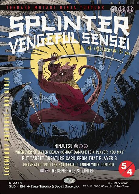 (英)鬼の下僕、墨目 / Ink-Eyes, Servant of Oni【SLD】 Teenage Mutant Ninja Turtles: The Last Ronin No.2374