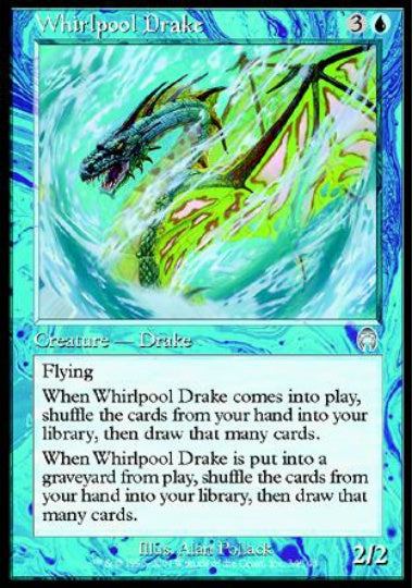 (英)【Foil】渦巻きドレイク / Whirlpool Drake【APC】 No.034