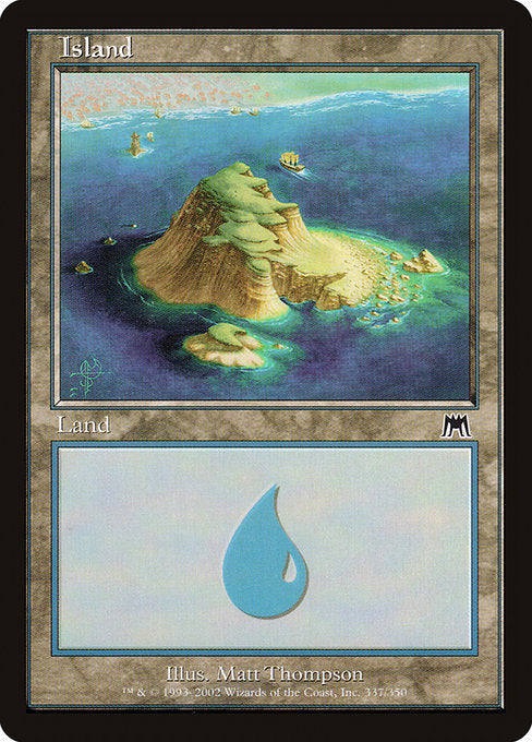(英)【Foil】島 / Island【ONS】 No.337