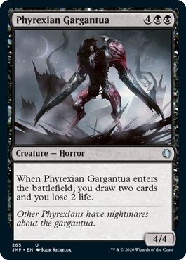 (英)ファイレクシアのガルガンチュア / Phyrexian Gargantua【JMP】 No.265