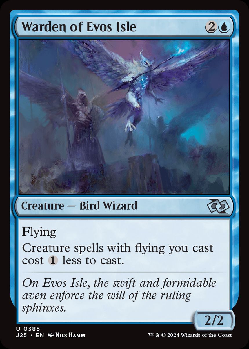 (英)イーヴォ島の管理人 / Warden of Evos Isle【J25】 No.385