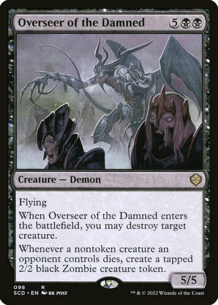 (英)忌むべき者の監視者 / Overseer of the Damned【SCD】 No.098
