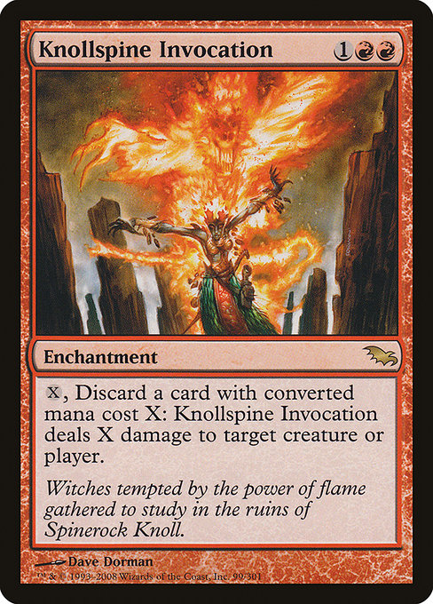 (英)山背骨の発動 / Knollspine Invocation【SHM】 No.099