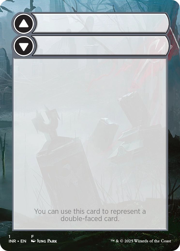 (英)モードを持つ両面カードの補助カード / Modal Double-Faced Card Helper【INR-MDFC】 No.001