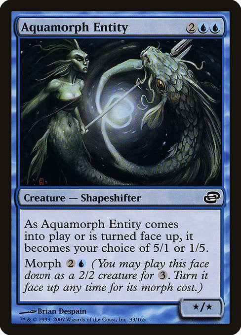 (英)水変化の精体 / Aquamorph Entity【PLC】 No.033