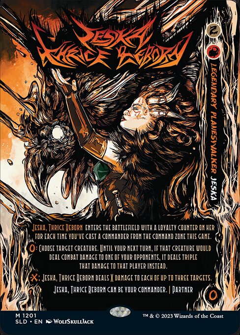 (英)三度の再誕、ジェスカ / Jeska, Thrice Reborn【SLD】 Keep Partying Hard, Shred Harder Than You Previously Thought Possible No.1201