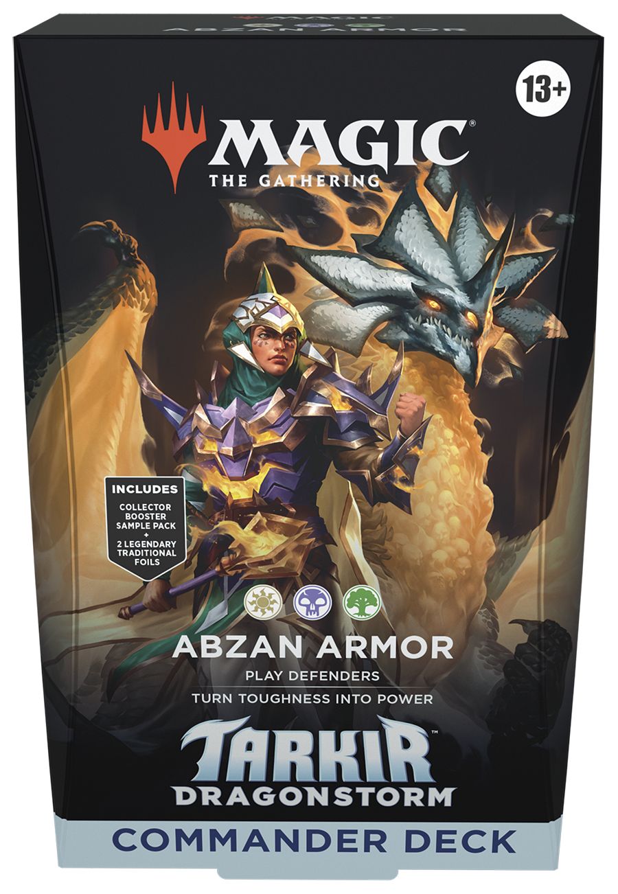 (英)タルキール：龍嵐録 統率者デッキ「アブザンの守り」 / Tarkir: Dragonstorm Commander Deck "Abzan Armor"【BOX】 ※発送方法は「ゆうパック」を選択してください。