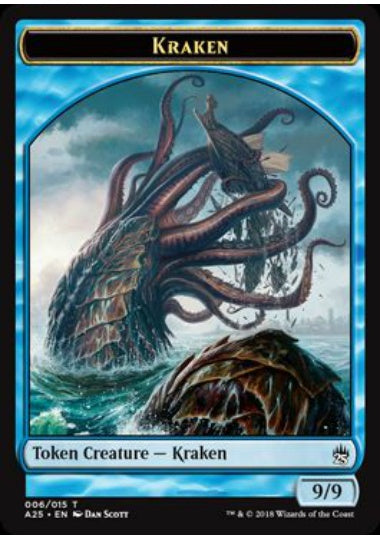 (英)クラーケントークン / Kraken Token【A25-TOKEN】 No.006