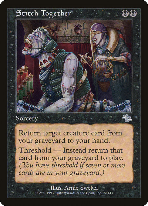 (英)【Foil】縫合 / Stitch Together【JUD】 No.072