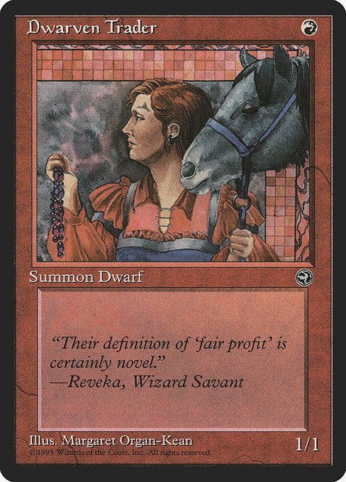 (英)Dwarven Trader 【HML】 (女性交易商) No.072A