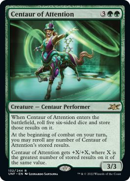 (英)【Foil】Centaur of Attention【UNF】 No.132