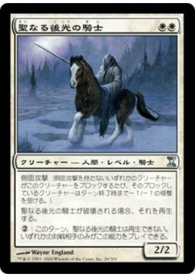 (日)聖なる後光の騎士 / Knight of the Holy Nimbus【TSP】 No.026
