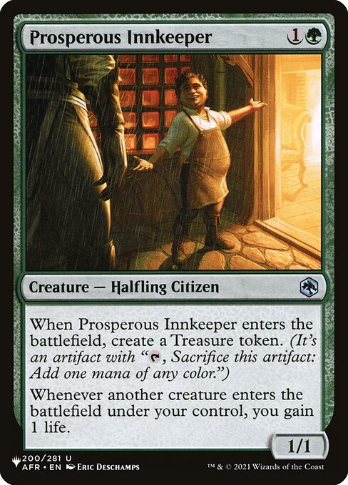 (英)裕福な亭主 / Prosperous Innkeeper【AFR】 PWシンボル付き再販 No.200