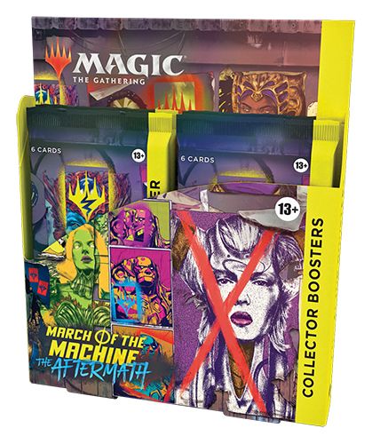 (英)機械兵団の進軍：決戦の後に コレクター・ブースターボックス / March of the Machine: The Aftermath Collector Booster Box【BOX】 ※発送方法は「ゆうパック」を選択してください。