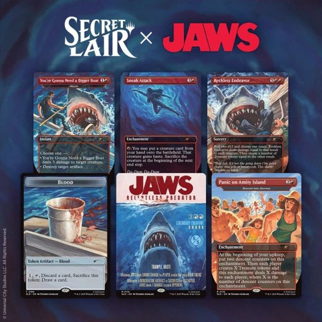 (英)Secret Lair x Jaws: Terror of Amity Island 【BOX】 ※発送方法は「ゆうパック」を選択してください。