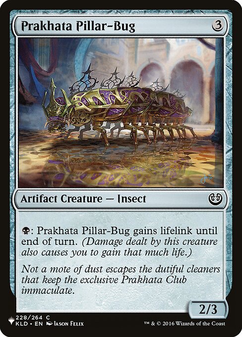 (英)プラカタの柱行虫 / Prakhata Pillar-Bug【KLD】 PWシンボル付き再販 No.228