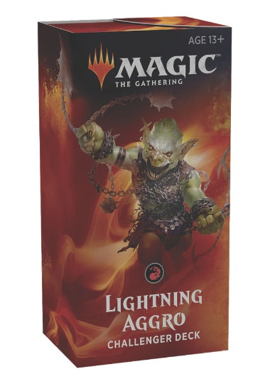 (英)チャレンジャーデッキ2019「稲妻の猛攻」 / Challenger Deck 2019「Lightning Aggro」【GIFT】 ※発送方法は「ゆうパック」を選択してください。