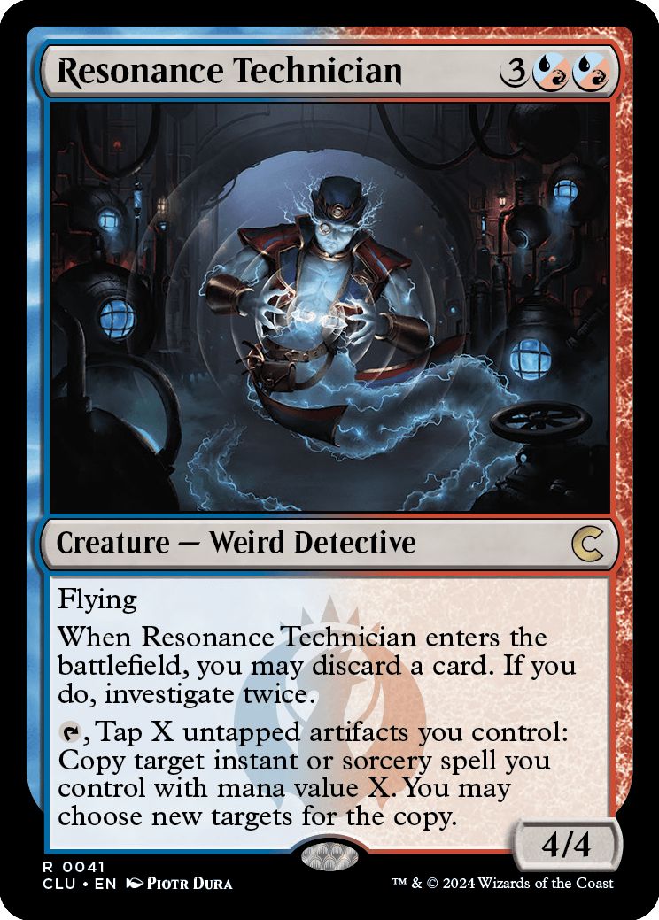 (英)Resonance Technician【CLU】 No.041
