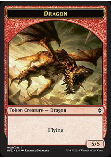 (英)ドラゴントークン / Dragon Token【BFZ-TOKEN】 No.008