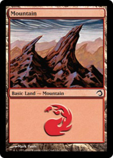 (英)【Foil】山 / Mountain【SLIVER】 No.040