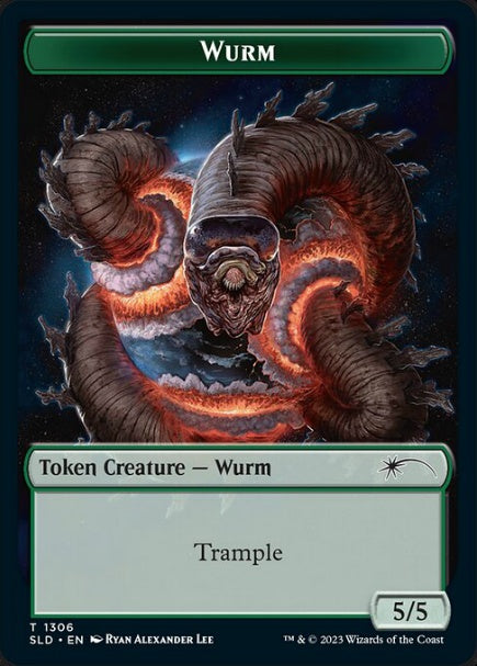 (英)ワームトークン / Wurm Token【SLD】 Artist Series: Ryan Alexander Lee No.1306