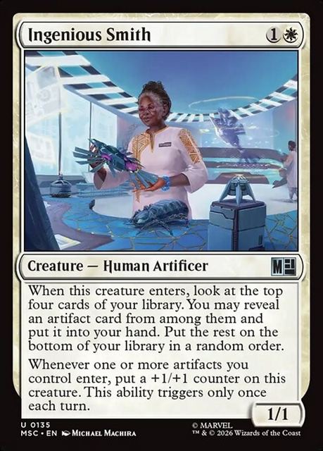 (英)【Surge-Foil】巧妙な鍛冶 / Ingenious Smith【MSC】 No.135