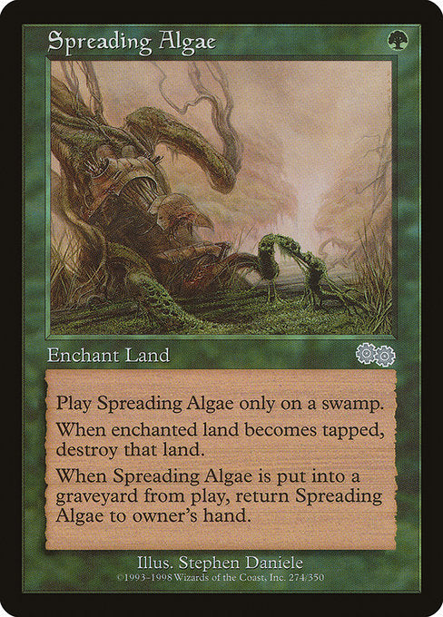 (英)藻の蔓延 / Spreading Algae【USG】 No.274