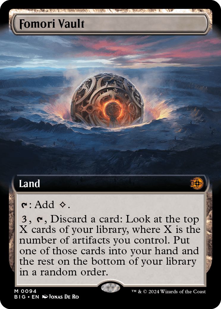 (英)フォモーリの宝物庫 / Fomori Vault ★拡張枠★ 【BIG】 No.094
