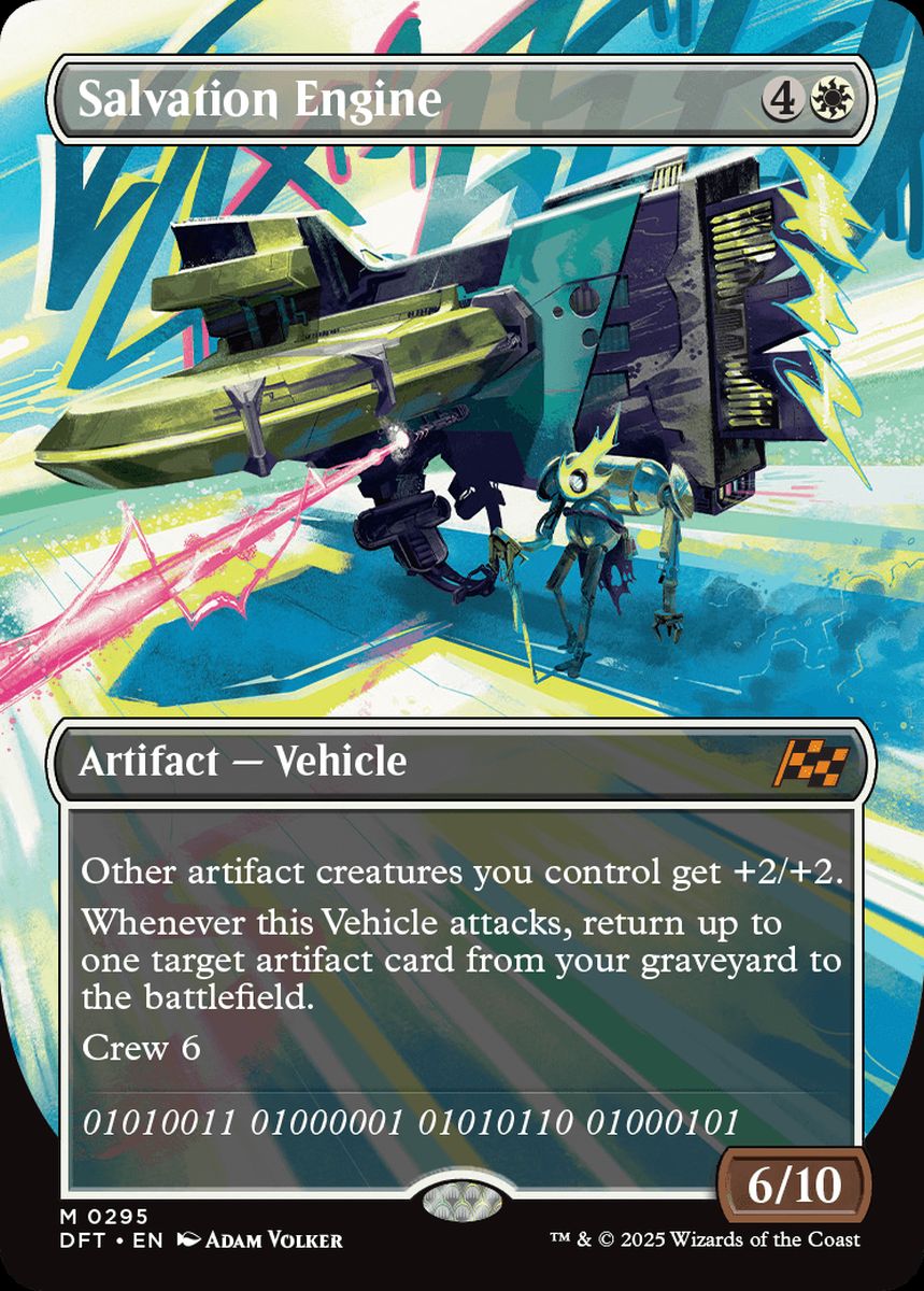 (英)【Foil】救出エンジン / Salvation Engine ★ボーダーレス★(最大出力) 【DFT】 No.295