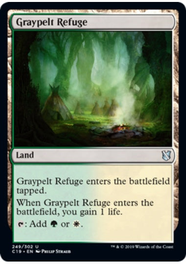(英)灰色革の隠れ家 / Graypelt Refuge【C19】 No.249