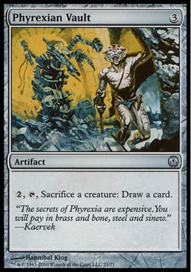 (英)ファイレクシアの蔵 / Phyrexian Vault【PVSC】 No.021