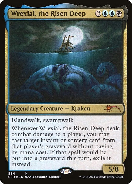 (英)【Foil】目覚めし深海、レクシャル / Wrexial, the Risen Deep【SLD】Math Is For Blockers No.584