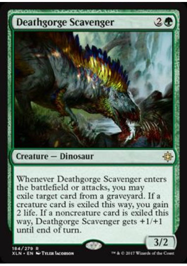 (英)【Foil】貪る死肉あさり / Deathgorge Scavenger【XLN】 No.184