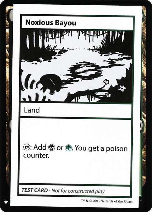 (英)Noxious Bayou【MB1-TEST】 No.118