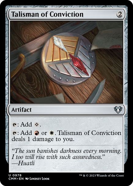 (英)確信のタリスマン / Talisman of Conviction【CMM】 No.0978