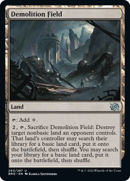 (英)【Foil】解体爆破場 / Demolition Field【BRO】 No.260